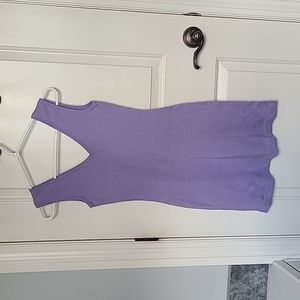 Pretty mauve sleeveless t-shirt dress. X-small